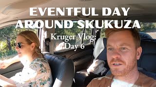 Kruger Park DAY 6: Full SKUKUZA Day Outing | Hyena Cubs | Lion Traffic Jam | Elephant Road Block