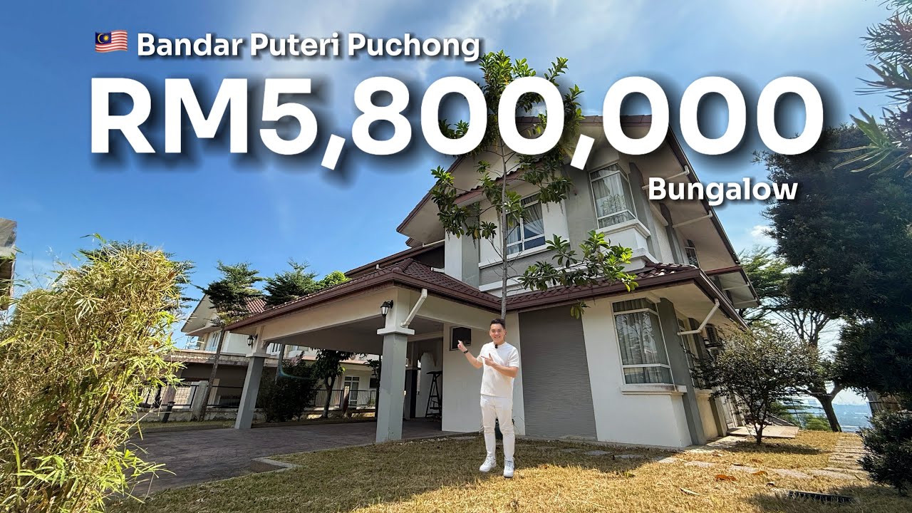 3 Storey European Theme Bungalow House Tour | Bandar Puteri Puchong