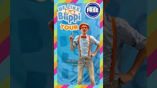 Kids go FREE to Blippi this summer 🧡 #blippi
