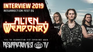 Resurrection Fest Eg 2019 - Interview With Alien Weaponry