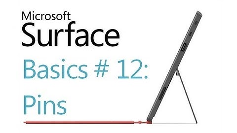 Microsoft Surface RT Tips - Basics: #12 The Basics of Pins Microsoft Windows 8