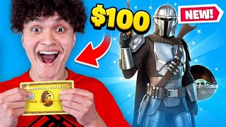 Kid Spends $100 On Season 5 *MAX* Battle Pass With Brother's Credit Card! (Fortnite)