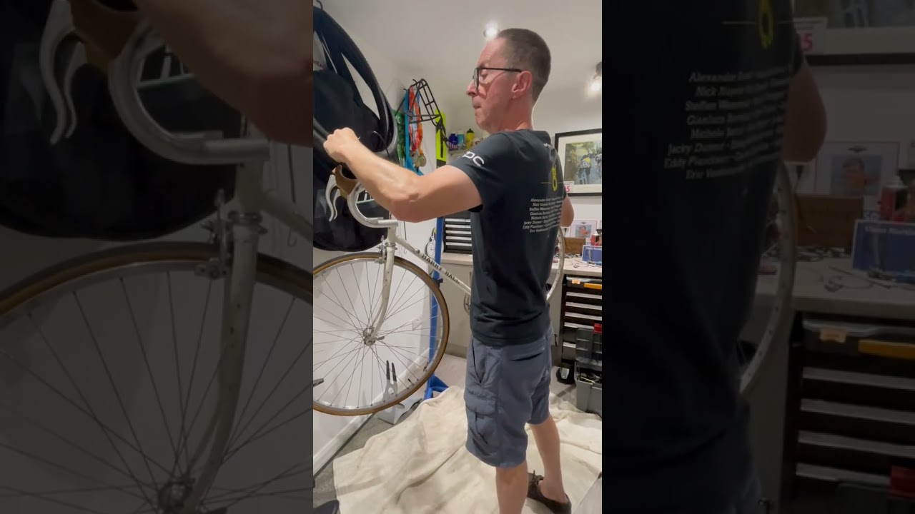 Vintage Bike Build - Fake Harry Hall - The Brakes