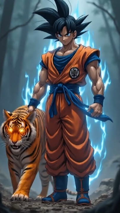 🔥 Gogo’s Epic Beast Transformation! 🐅⚡ #dragonball #shorts #anime #fusion #gogo