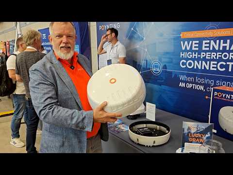 Antennas for Wi-Fi, LTE, 5G in campers, cars, houses & boats: Poynting @ Allnet ICT 2025