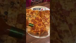 Who loves it spicy?️? spicy pizza tabasco satisfying food asmr shorts