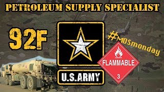 92F | Petroleum Supply Specialist |Army MOS