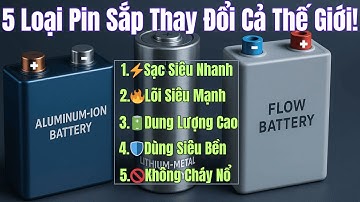 Không Cần Lithium: 5 Công Nghệ Pin Siêu Mạnh Sắp Thay Đổi Thế Giới!