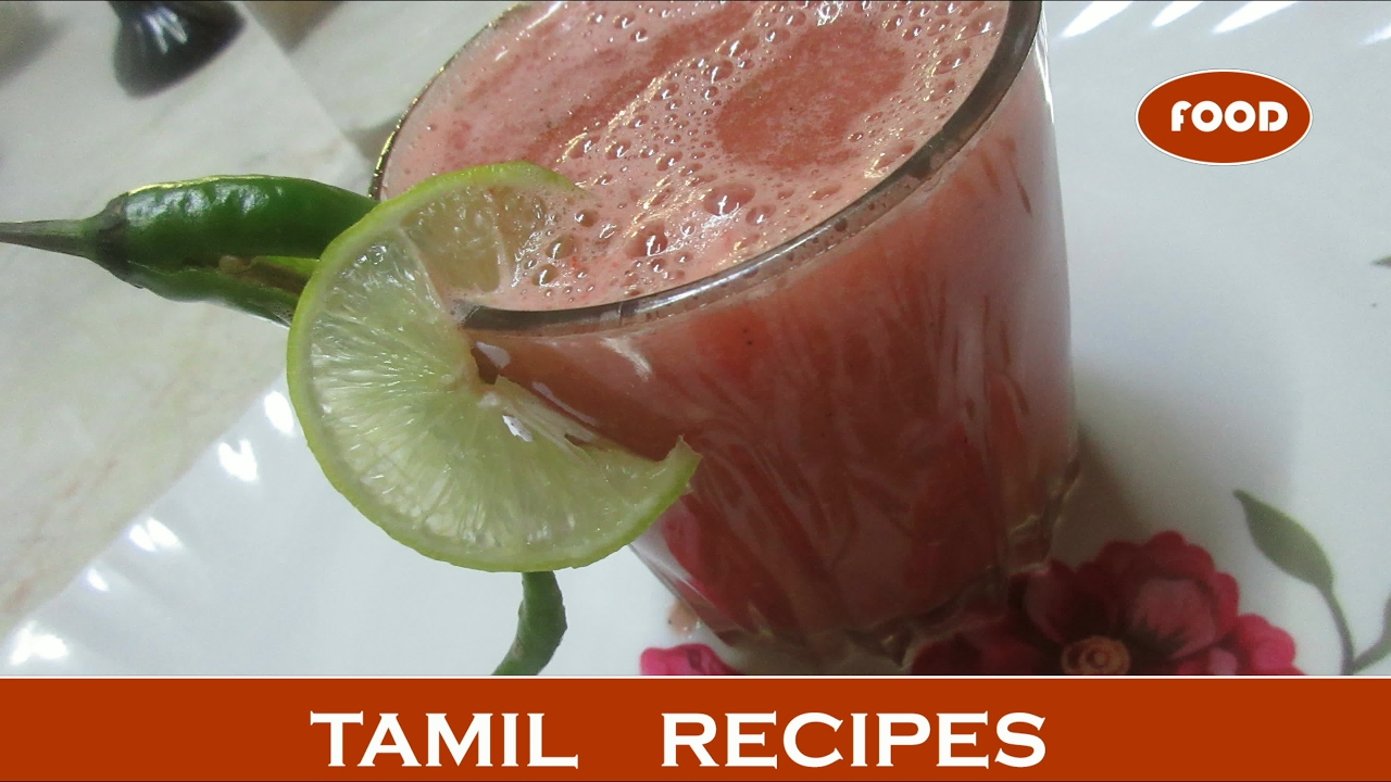 juice recipes in tamil | water melon spicy juice recipe in tamil | summer drink recipes | Haran