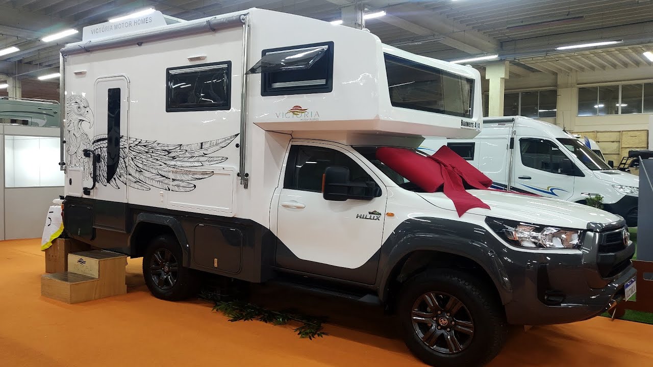 VICTÓRIA MOTORHOMES, BUNKERS 4X4, TOYOTA HILUX AUTOMÁTICA, CNH B