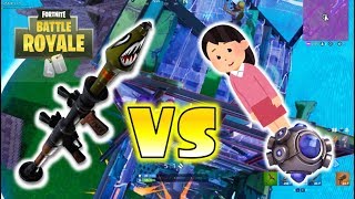 【Fortnite】ロケットランチャーVS人間ロケット！プライドをかけた戦いが今始まる！ゆっくり達のフォートナイト part220