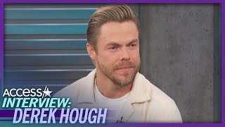 Derek Hough Emotionally Reflects On Late Len Goodman (EXCLUSIVE)