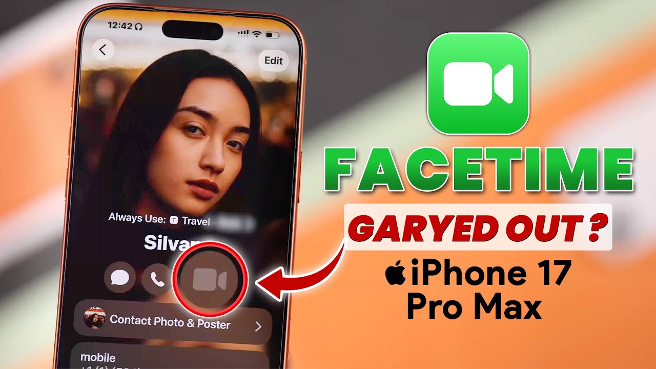 iPhone 17 Pro Max FaceTime Not Working? Fix Grayed Out FaceTime! - YouTube