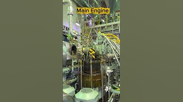 Auxiliary and Main Engine Piston #seaman #seafarerslifeonboard  #marineengineer