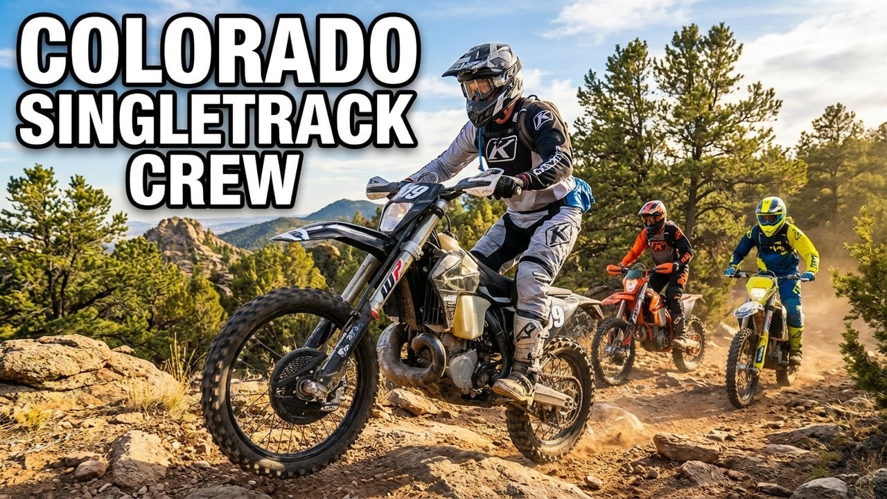 Colorado Springs Dirt Bike Riders - Penrose First Ride - Part 4