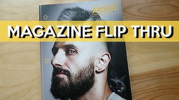 Flipping through the most recent Archive magazine!