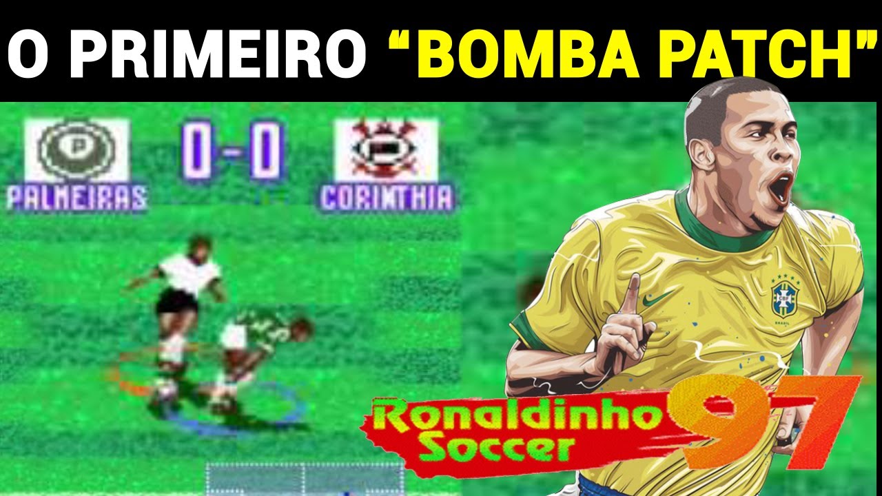 jogando futebol brasileiro 96 do super nintendo 