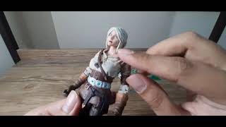 McFarlane Witcher 3 Ciri Unboxing, Show and Review