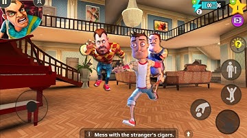 Scary Stranger 3D_New updater_( New Prank Funny Game . ANDROID/IOS ) Gameplay Walkthrough part 5