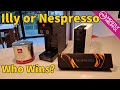 Illy vs Nespresso - Entry level machines compared, the Nespresso Essenza Mini against the Illy Y3.2