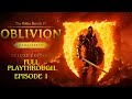 The Elder Scrolls IV: Oblivion Remastered - Let's Play Episode 1 : The Prison Escape.