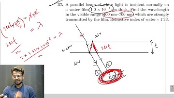 HC Verma chapter 17 light waves exercise question 37 solution