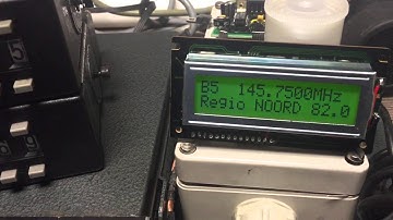 T813 Esofoon met CTCSS en scannen