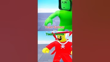 Jandel vs Sammy Fight Animation Both POV #roblox #growagarden #stealabrainrot