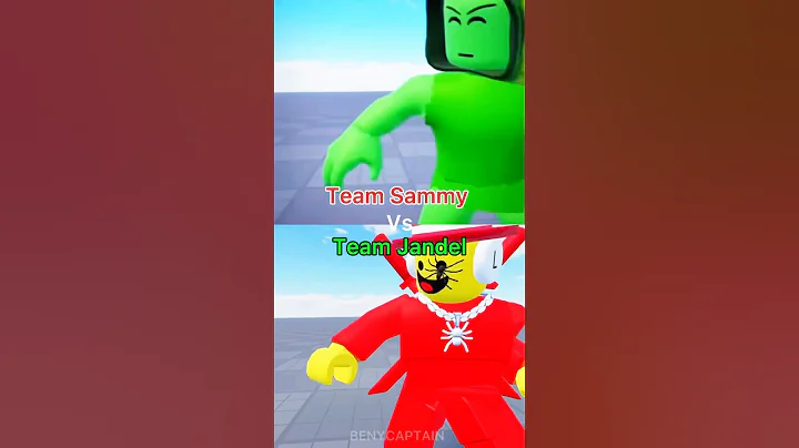 Jandel vs Sammy Fight Animation Both POV #roblox #growagarden #stealabrainrot