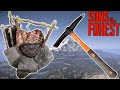 Getting the pickaxe  forge  s2ep17  sons of the forest