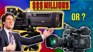 I compared Lakewood Church BROADCAST CAMERAS VS Transformation Church