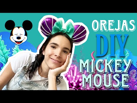 Mickey ears DIY / Orejas de Mickey Mouse caseras