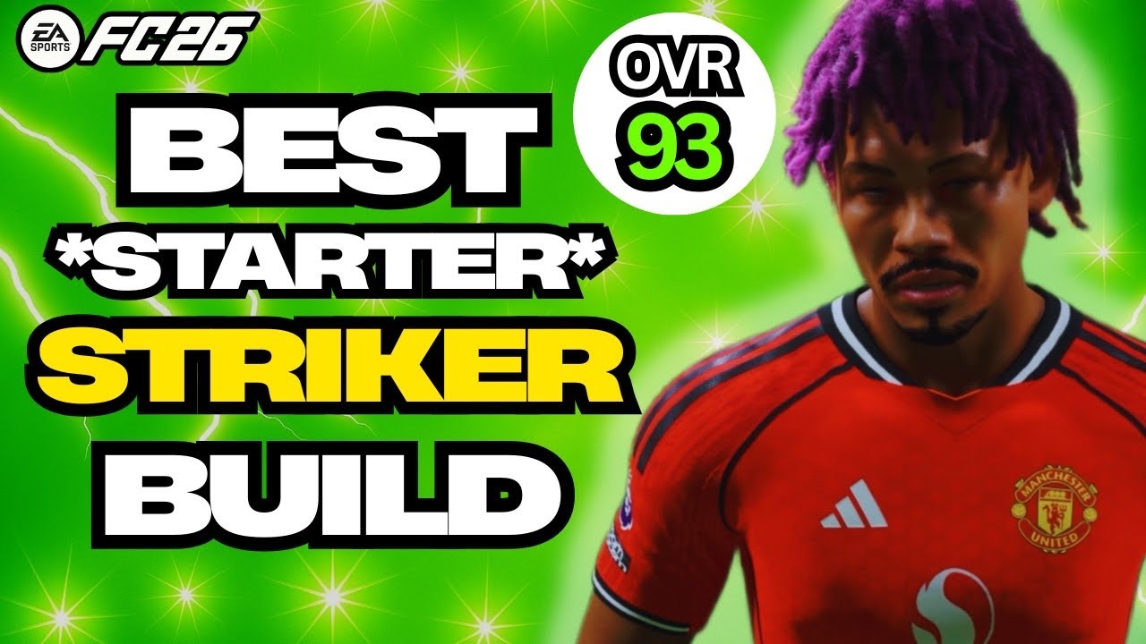 FC 26 BEST *STARTER* STRIKER BUILD IN PRO CLUBS! (LEVEL 1 - 25 META ...