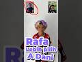 Rafa lebih pilih mas dani #anakdesa #minivlog #comedy #rafa #tantangan
