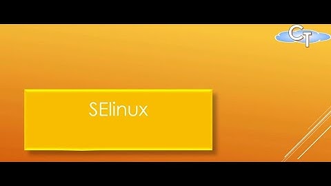 SELinux Introduction