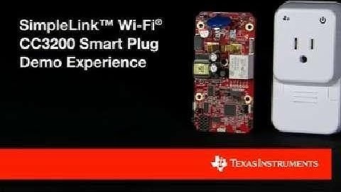SimpleLink™ Wi-Fi®  CC3200 Smart Plug demo experience