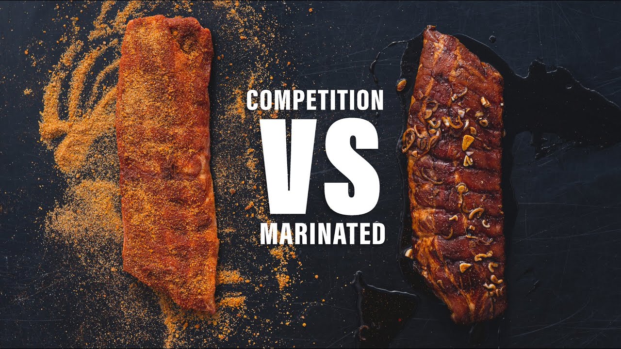 BBQ RIBS EXPERIMENT - Marinated VS Competition Ribs - YouTube