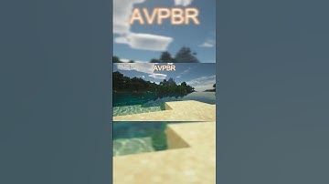 Who Will Win: AVPBR or AVPBR Tetextured with SEUS PTGI? #shorts #rtx #raytracing #minecraftrtx