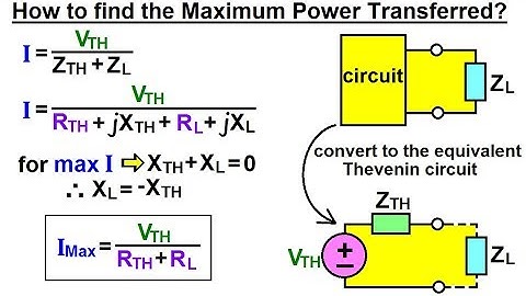 Electrical Engineering: Ch 12 AC Power (16 of 38) How to Find Maximum Power Transferred?