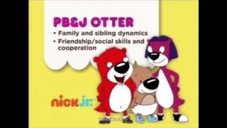 Information Remake Nick Jr. curriculum boards - PB&J Otter - 2012-15 Guide