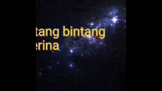 Lirik lagu anak - Bintang Bintang - Sherina