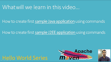 8 - Project creation / command line