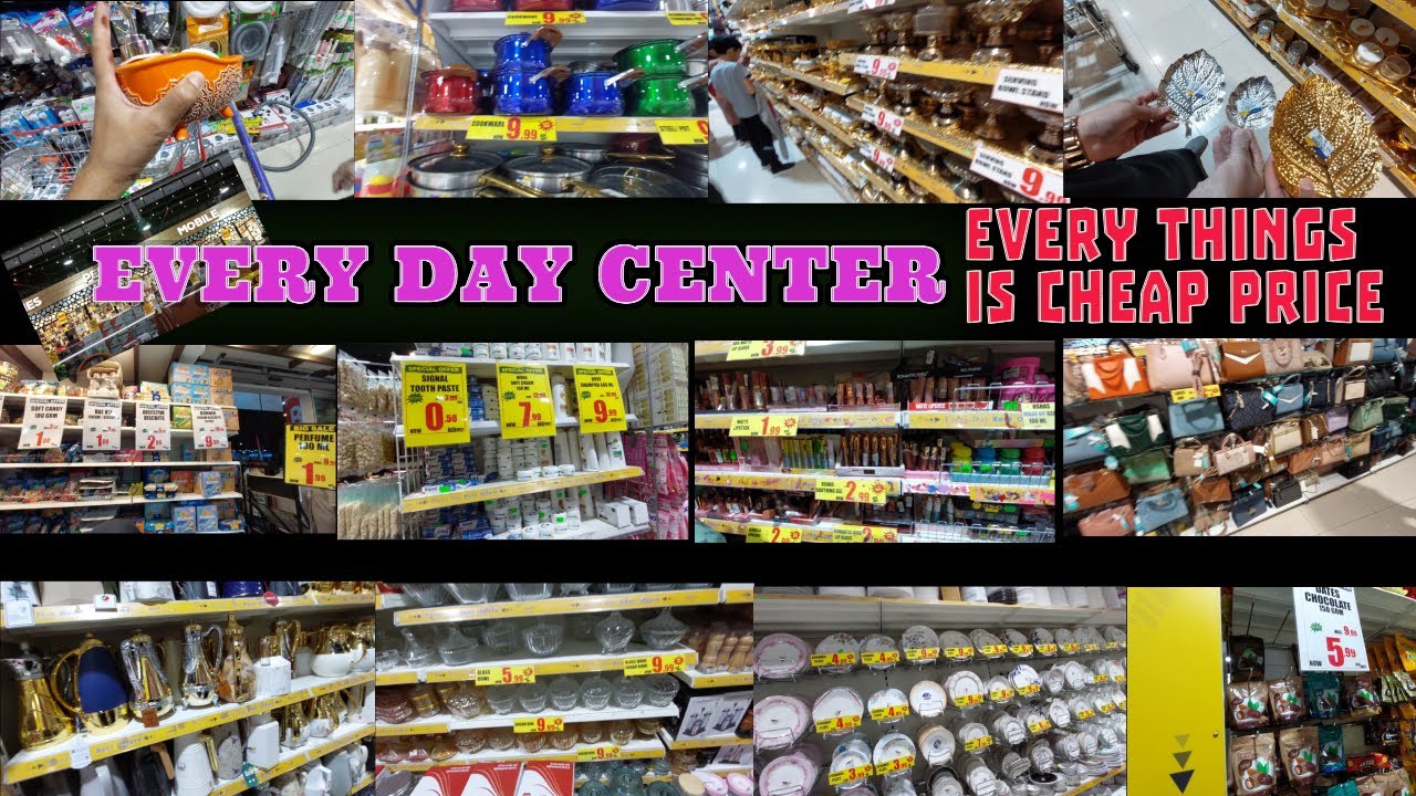 Sharjah Biggest Budget Shopping Market | 1 to 10 Dirham Everyday Center ...