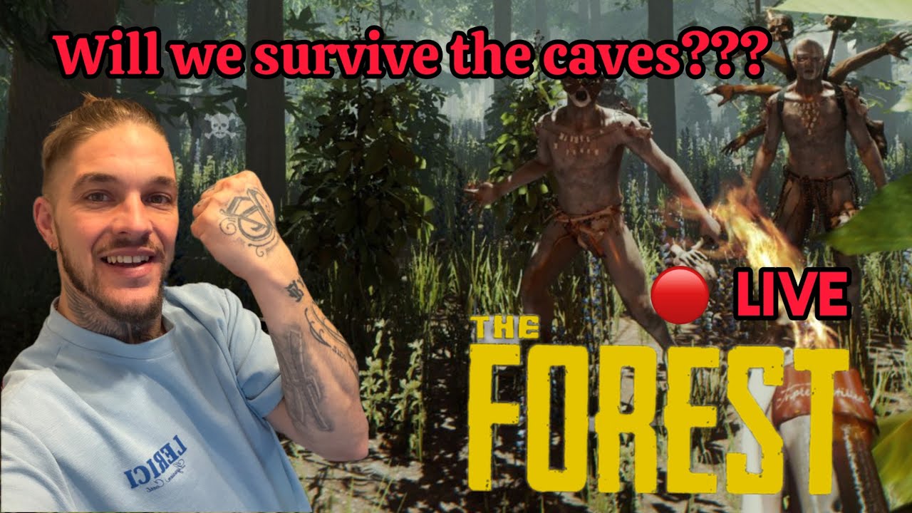 The Forest LIVESTREAM - lets do more cave diving - YouTube