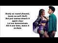 Cardi B ,  Bruno Mars - Please Me Lyrics Video.