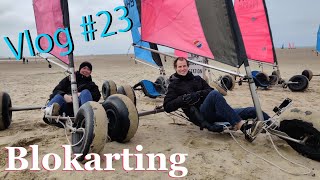 Vlog #23 - Blokarting at the beach!