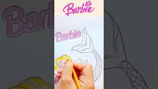 Barbie coloring page for kids,barbie girl music #barbie #coloring #barbiegirl #kids