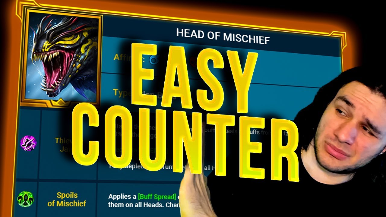 Hydra Clan Boss Head of Mischief Counter Guide and Strategy I Raid