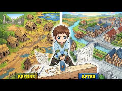 REBORN IN A POOR VILLAGE, 'MODERN KNOWLEDGE' BUILT AN EMPIRE & MADE LANDS WEALTHIEST | MANGA RECAP