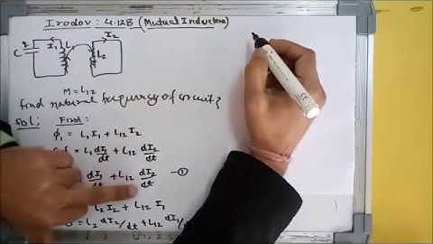 Irodov problem No. 4.128(One of the most difficult problem of irodov on mutual Inductance circuit)